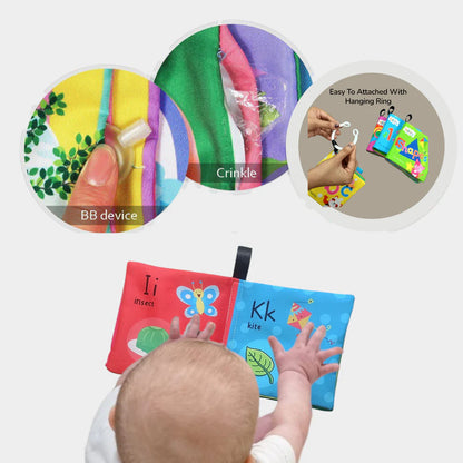 Fabrify 4-in-1 Baby Learning Book Set